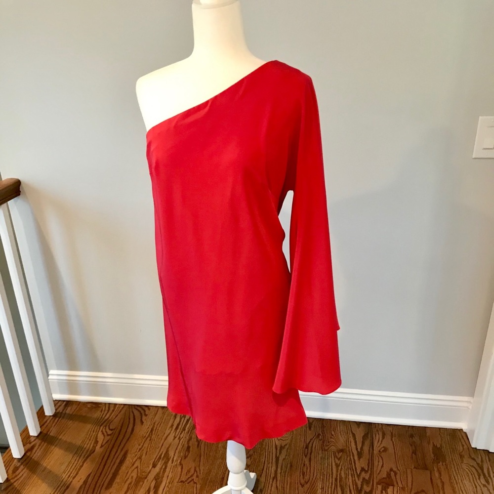 Nicole Miller Off the Shoulder Dress
